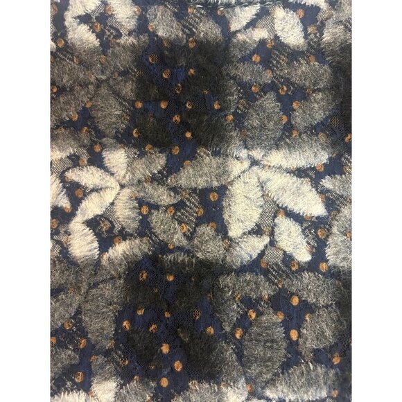 Anthropologie Sleeping on Snow Wintertide Reversible Turtleneck Sweater Poncho - Picture 5 of 7